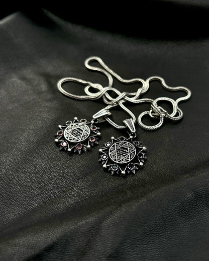 Süleyman Mührü Yıldız Kolye – 925 Ayar Gümüş