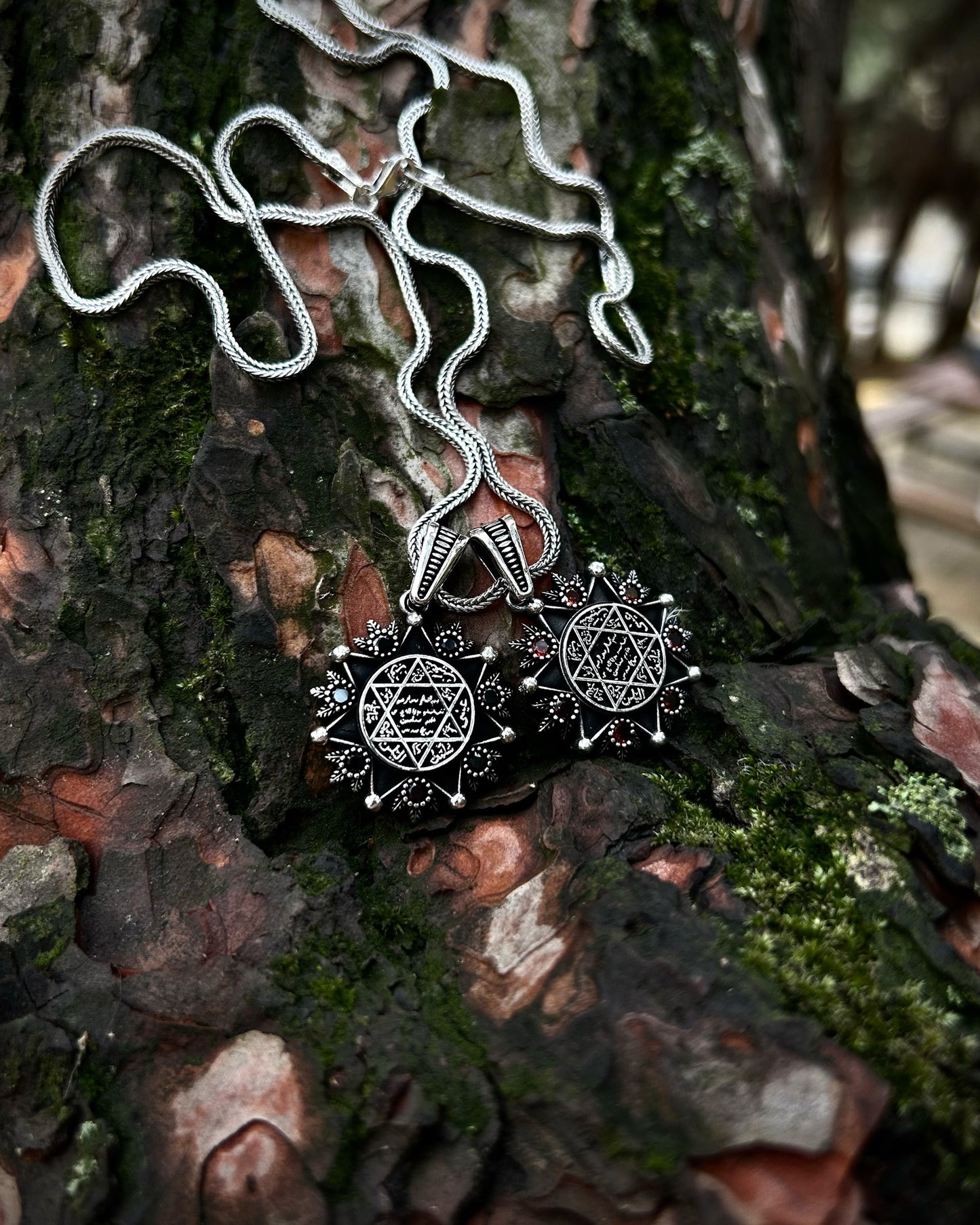 Süleyman Mührü Yıldız Kolye – 925 Ayar Gümüş