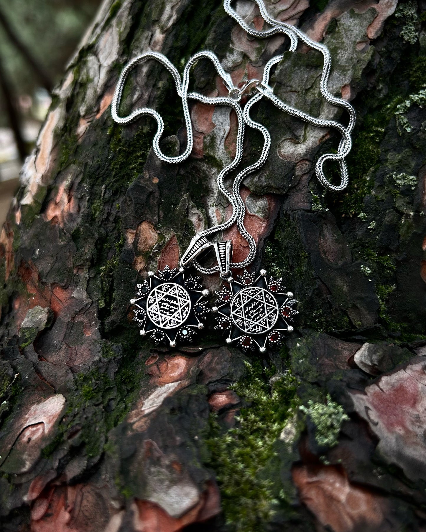 Süleyman Mührü Yıldız Kolye – 925 Ayar Gümüş