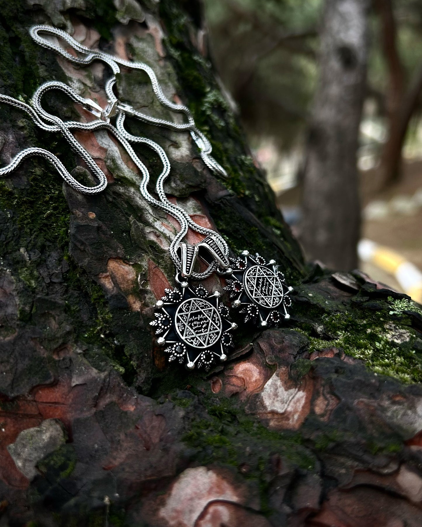 Süleyman Mührü Yıldız Kolye – 925 Ayar Gümüş