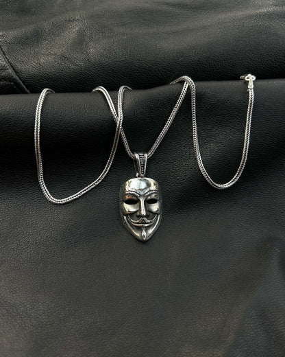V For Vandetta Kolye – 925 Ayar Gümüş-Kolye-Osiris Jewelry
