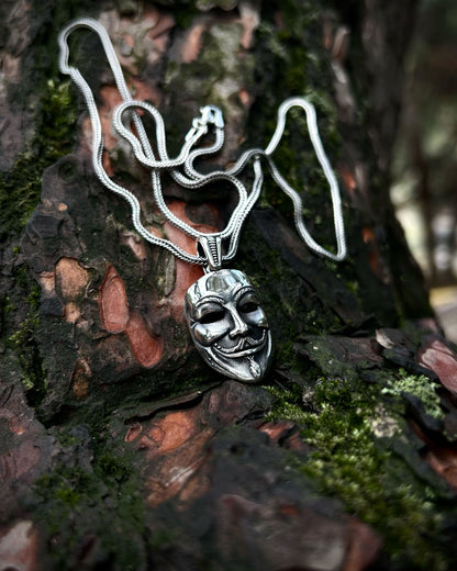 V For Vandetta Kolye – 925 Ayar Gümüş-Kolye-Osiris Jewelry