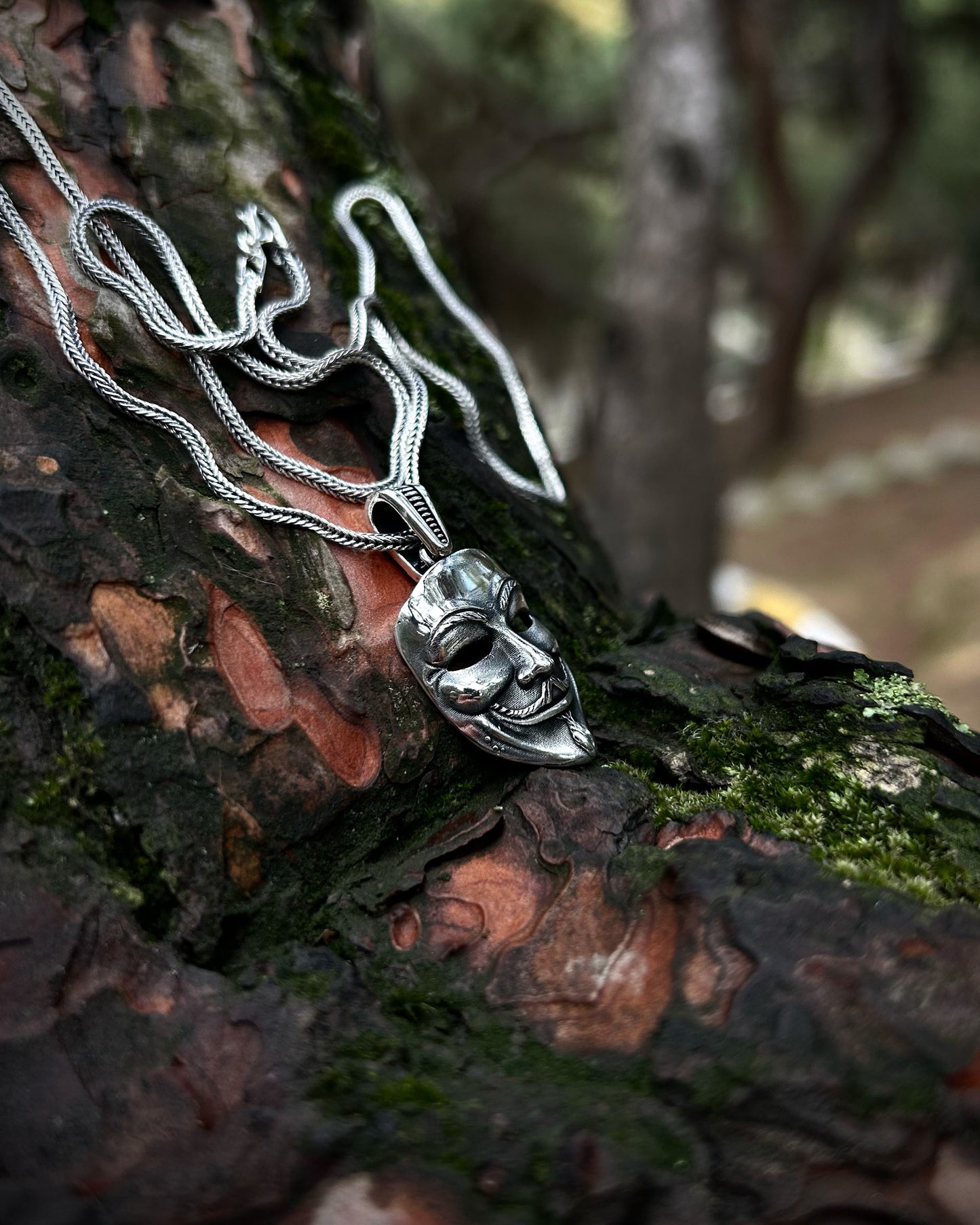 V For Vandetta Kolye – 925 Ayar Gümüş-Kolye-Osiris Jewelry