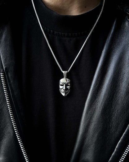 V For Vandetta Kolye – 925 Ayar Gümüş-Kolye-Osiris Jewelry