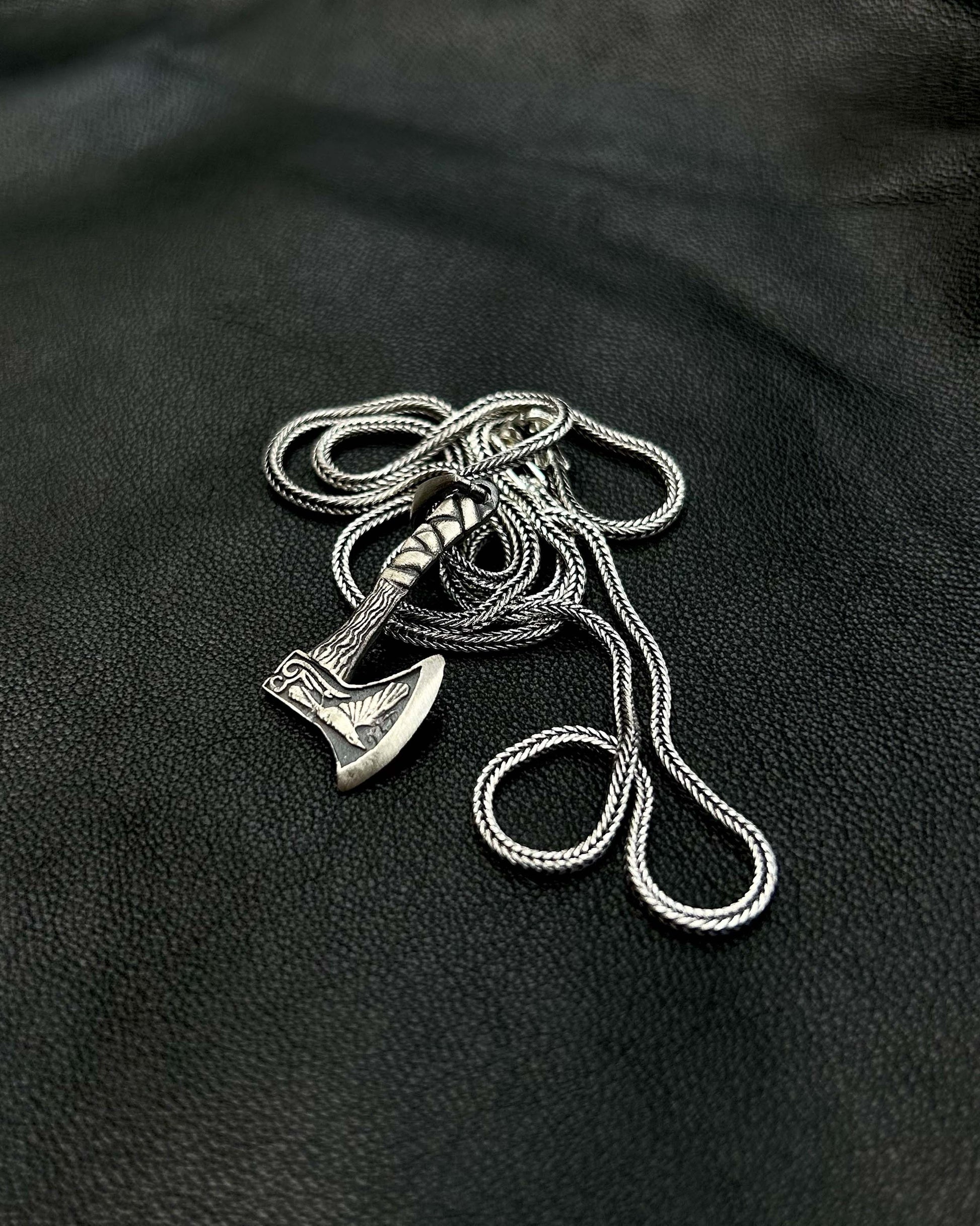 Viking Balta Kolye – 925 Ayar Gümüş-Kolye-Osiris Jewelry