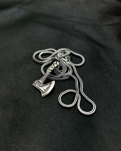 Viking Balta Kolye – 925 Ayar Gümüş-Kolye-Osiris Jewelry