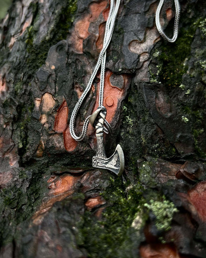 Viking Balta Kolye – 925 Ayar Gümüş-Kolye-Osiris Jewelry