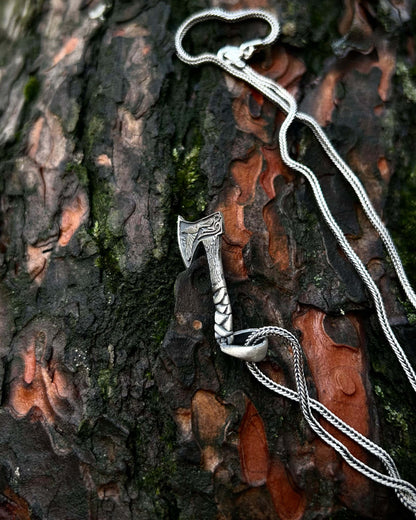 Viking Balta Kolye – 925 Ayar Gümüş-Kolye-Osiris Jewelry