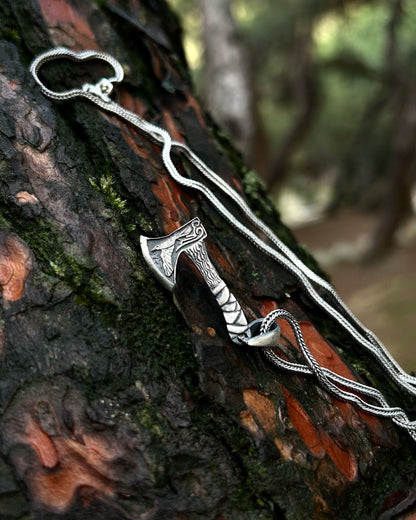 Viking Balta Kolye – 925 Ayar Gümüş-Kolye-Osiris Jewelry