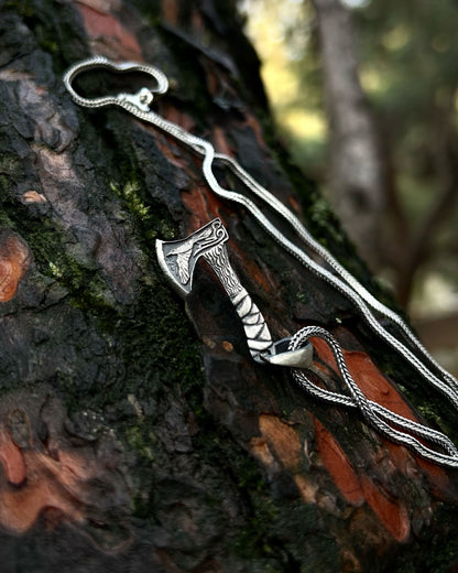 Viking Balta Kolye – 925 Ayar Gümüş-Kolye-Osiris Jewelry
