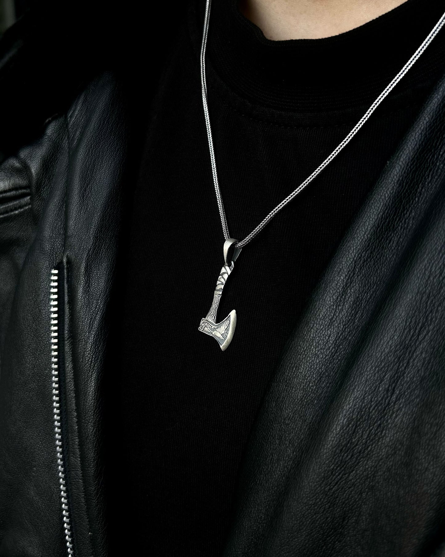 Viking Balta Kolye – 925 Ayar Gümüş-Kolye-Osiris Jewelry