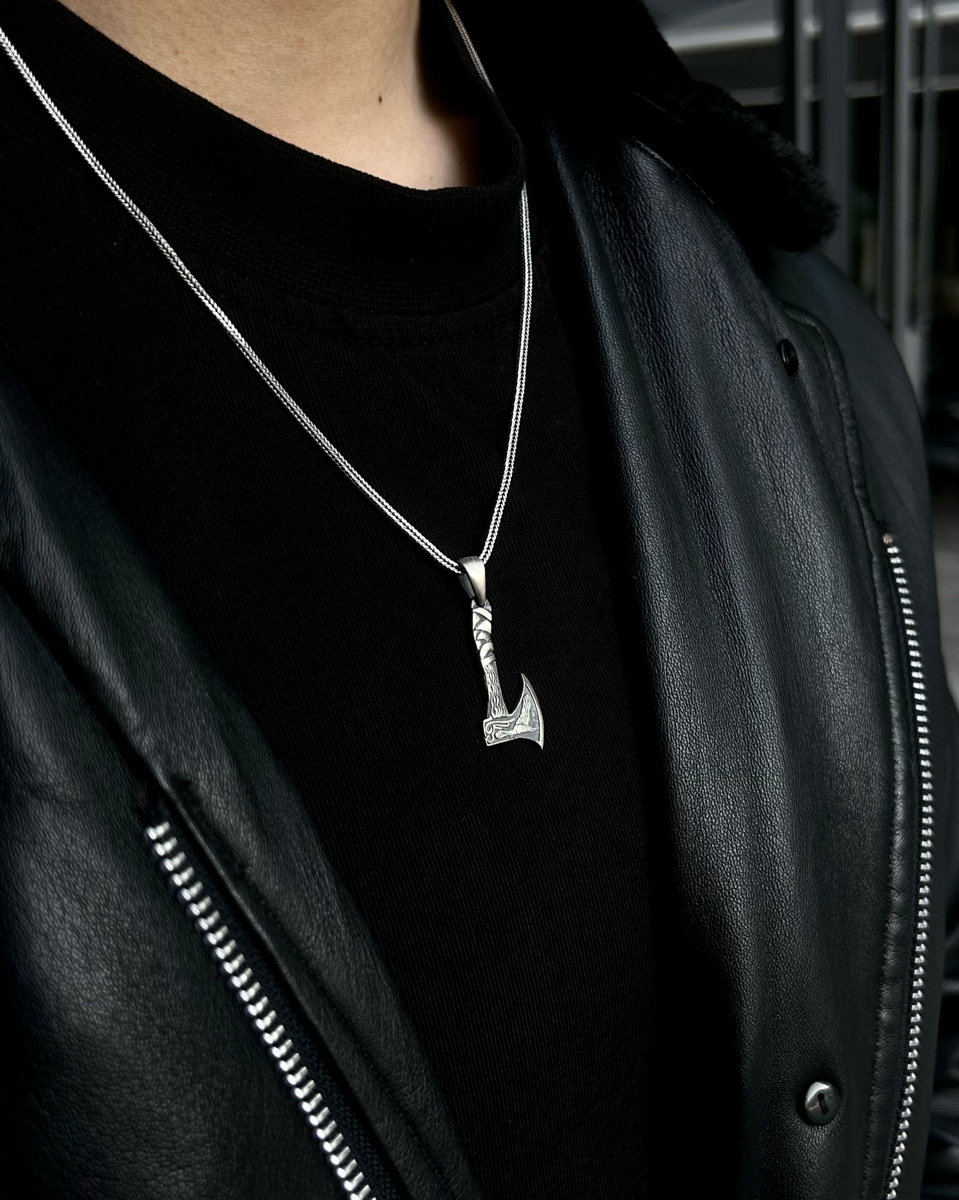 Viking Balta Kolye – 925 Ayar Gümüş-Kolye-Osiris Jewelry