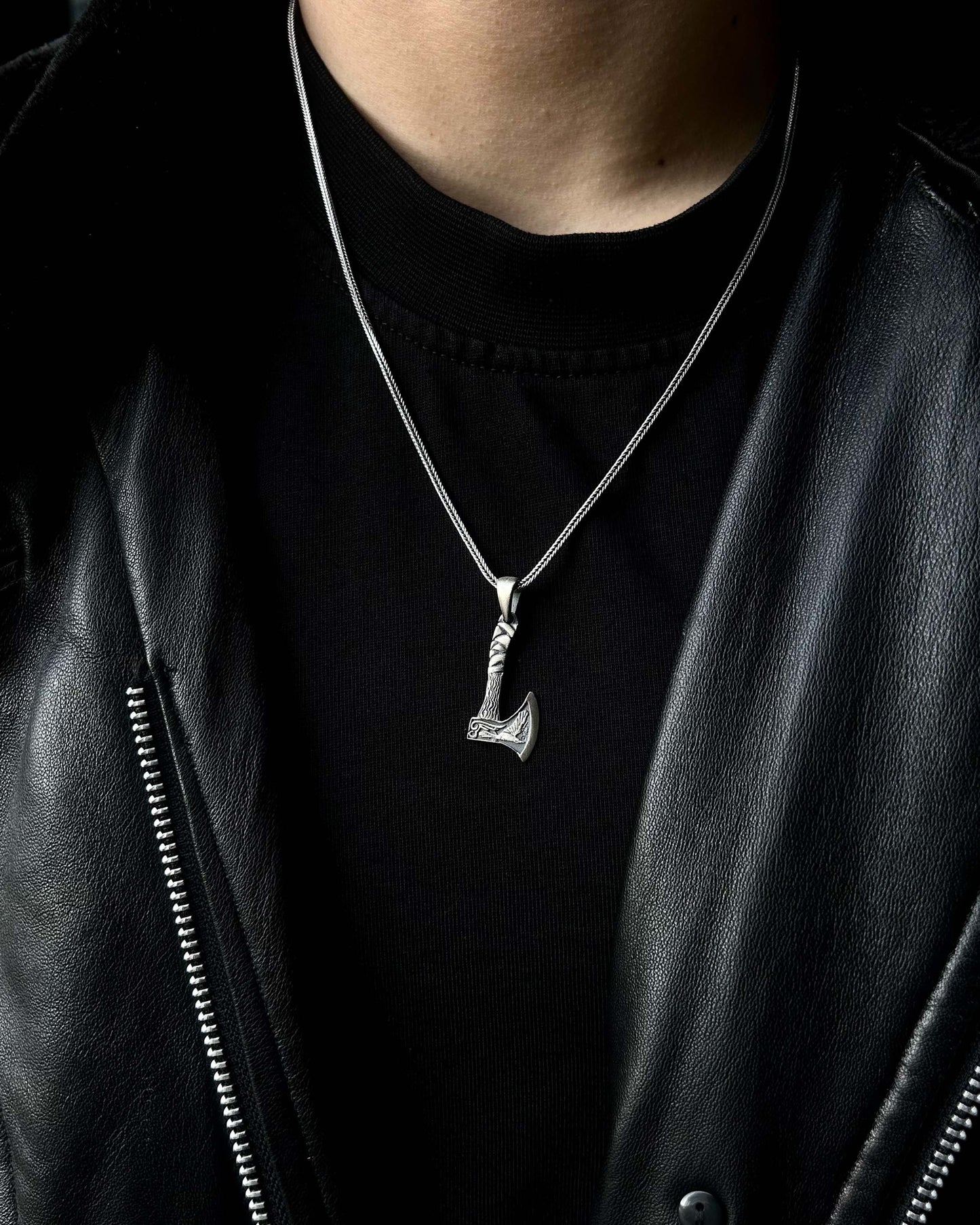 Viking Balta Kolye – 925 Ayar Gümüş-Kolye-Osiris Jewelry