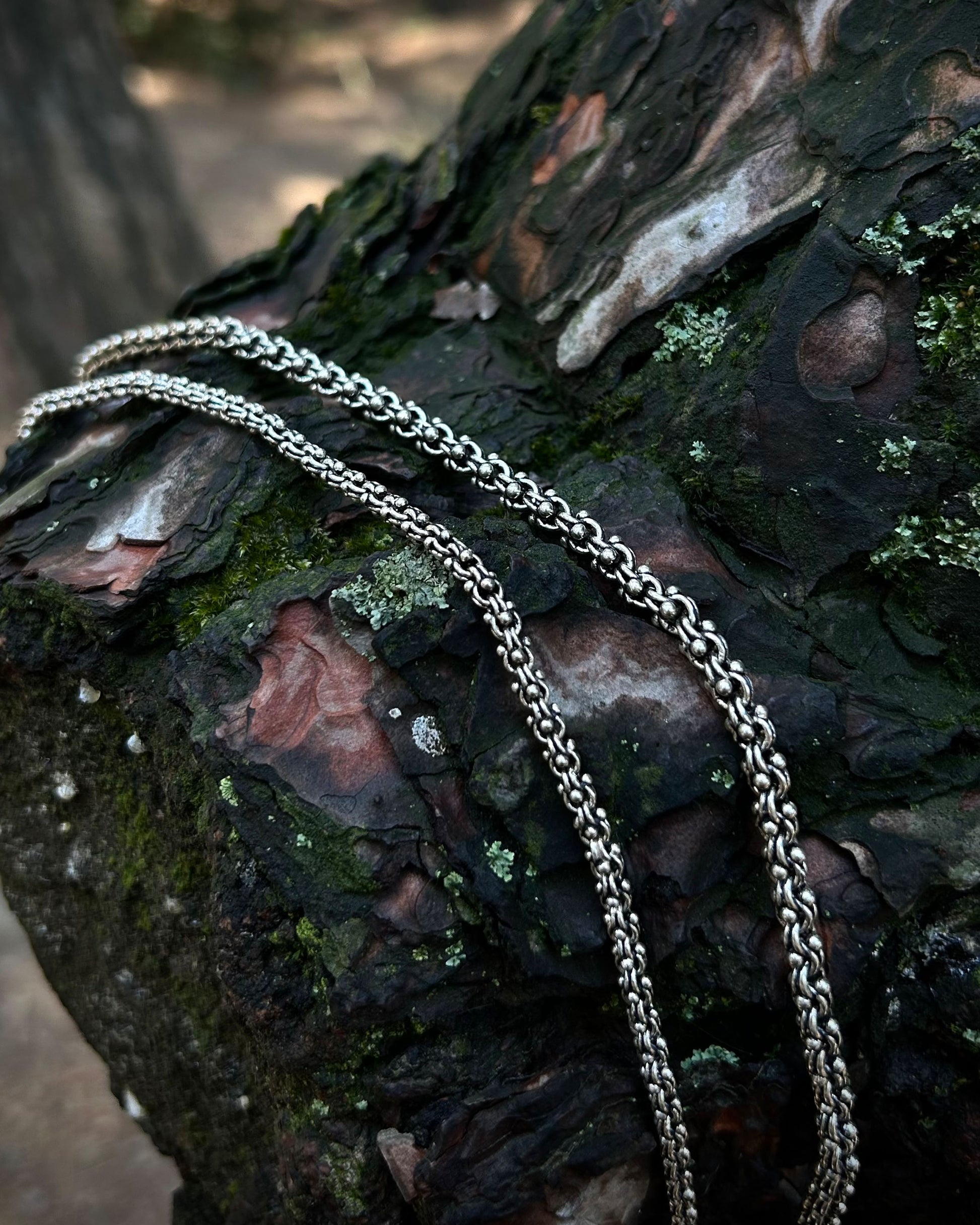 Top Zincir Kolye – 925 Ayar Gümüş-Osiris Jewelry