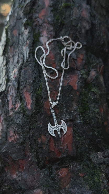 Balta Kolye – 925 Ayar Gümüş